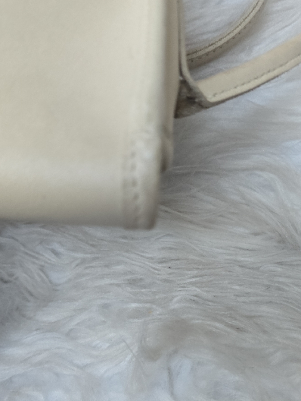 Vintage Coach 1995 Bag Bone Leather Turnlock Crossbody - Picture 9 of 13